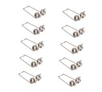 GLSTOY Set Da 10 Molle Di Drenaggio Per Chiavi Watergate Per Tromba, Accessori Per Montaggi Di Cricca Di Scarico a Tromba, Materiali Resistenti Per Uso Duraturo e Sicuro in Strumenti a Ottoni