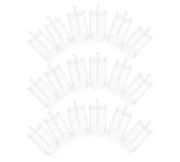 GLSTOY Stampi per Torte Rotondi in Pp 30 Pezzi Push Cake Contenitori Riutilizzabili Facili da Spingere per Gelati e Dolci DIY Bakery