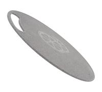 GLSTOY Tagliere Rotondo in Plastica Pp Effetto Marmo, Resistente e Facile da Appendere, per Frutta, Verdura e Carne in Cucina Domestica