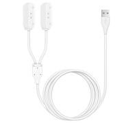 Gltire Cavo magnetico di ricarica rapida 2 in 1, compatibile con Tractive GPS Tracker per cani, cavo di ricarica USB durevole per dispositivi GPS intelligenti per animali domestici, colore bianco