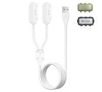 Gltire Cavo magnetico di ricarica rapida 2 in 1, compatibile con Tractive GPS Tracker per cani, cavo di ricarica USB durevole per dispositivi GPS intelligenti per animali domestici, colore bianco