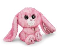 Glubschis, Flommi-Fun 63038 - Morbido Coniglio di Peluche, da coccolare e con Cui Giocare, per Bambini e Adulti, Fantastica Idea Regalo, 25 cm, Rosa