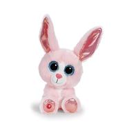 Glubschis, Monni-Wonni 62498 - Morbido Coniglio di Peluche, da coccolare e con Cui Giocare, per Bambini e Adulti, Fantastica Idea Regalo, 15 cm, Rosa