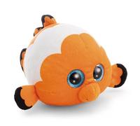 Glubschis, Nanette 63053 - Morbido pesce pagliaccio di peluche, per coccole e giochi, per bambini e adulti, fantastica idea regalo, 15 cm, arancione