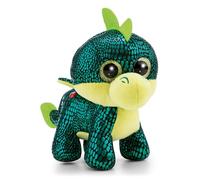 Glubschis, Parko 63034 - Morbido Drago di Peluche, da coccolare e con Cui Giocare, per Bambini e Adulti, Fantastica Idea Regalo, 15 cm, Verde