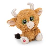 Glubschis, Shug 63027 -Morbido bovino delle Highlands di Peluche, per Coccole e Giochi, per Bambini e Adulti, Fantastica Idea Regalo, 15 cm, Marrone