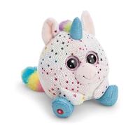 Glubschis, Uberto 63051 - Morbido cucciolo di unicorno in peluche, da coccolare e con cui giocare, per bambini e adulti, fantastica idea regalo, 13 cm, bianco