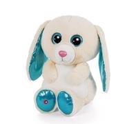Glubschis, Wolli-DOT 62716 - Morbido Coniglio di Peluche, per Coccole e Giochi, per Bambini e Adulti, Fantastica Idea Regalo, 45 cm, Bianco