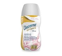 Glucerna Advance 1.6 KCAL | Alimento a Fini Medici Speciali Per la gestione della Malnutrizione in pazienti con Diabete | Confezione 220ml | Gusto Fragola