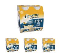 Glucerna Control | Equilibrio Glicemico | Pasto Sostitutivo con Basso Contenuto di Zuccheri| Confezione 4x220 ml, Gusto Vaniglia (Confezione da 4)