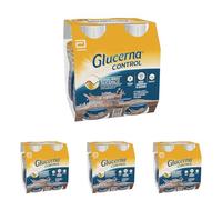 Glucerna Control | Equilibrio Glicemico | Pasto Sostitutivo con Basso Contenuto di Zuccheri| Confezione 4x220 ml, Gusto Caffè (Confezione da 4)