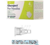 glucoject ago Glucoject pen needles 4mm g32