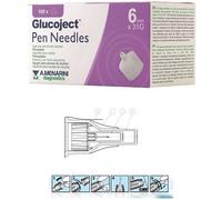 glucoject ago Glucoject pen needles 6mm g31