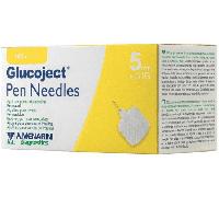 Glucoject Pen Needles 31G 5mm Aghi per Penne da Insulina 100 Pezzi