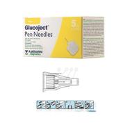 Glucoject Pen Needles 31G 5mm Aghi per Penne da Insulina 100 Pezzi