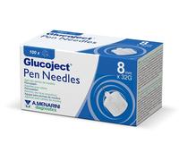 GLUCOJECT Pen Needles Aghi per Penna da Insulina 32G 8mm 100 pezzi