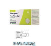Glucoject pen needles 4mm g32