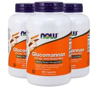 Glucomannano 575Mg 3X180 Capsule Now Foods Da Radice Di Konjac Kosher