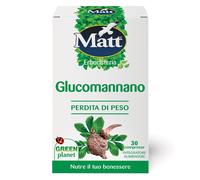Matt Erboristeria - Glucomannano Integratore Perdita di Peso, 30 Compresse
