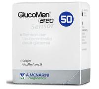GlucoMen Areo Sensor Strisce Controllo Glicemia 50 Pezzi