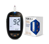 Glucometro Fora 6 conect com 50 strisce reattive per glicemia