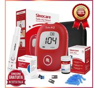 Glucometro Misuratore Glicemia✅ Kit 25 Strisce Lancette Diabete Zucchero Sangue✅