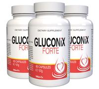Gluconix Forte - 180 Capsule, Confezione da 3 - IT