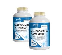 Glucosamina Advanced Noebis Pharma - Glucosamina, MSM, Condroitina, Collagene, Acido Ialuronico e Boswellia - 700 Compresse - Benessere Articolare (Confezione da 2)