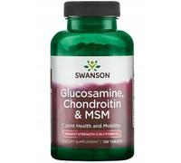 Swanson Glucosamina Condroitina MSM 500 mg, 120 compresse
