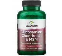 Swanson Glucosamina Condroitina MSM 500 mg, 120 compresse