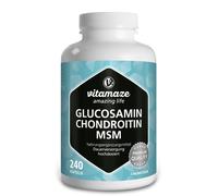 Glucosamina Condroitina MSM 2250 mg con Vitamina C 240 Capsule Articolazioni e