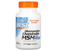 Glucosamina Condroitina MSM Con OPTIMSM 120 Capsule Vegetali Di Doctors Best
