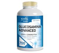 Glucosamina Condroitina MSM Noebis Pharma - Glucosamina Advanced con Collagene, Acido Ialuronico, Vitamina C, Boswellia, Zinco e Selenio - 700 Compresse Formato Maxi