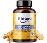 Glucosamina e Condroitina 240 Capsule con MSM Collagene marino Acido Ialuronico