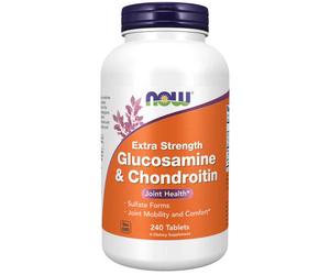 Glucosamina E Condroitina 240 Compresse By Now Foods
