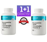 Glucosamina + MSM + Condroitina 90 + 90 compresse OstroVit per articolazioni