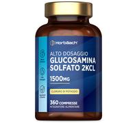Glucosamina Solfato 1500 mg 2KCl 360 Compresse Integratore Alimentare ad Alto