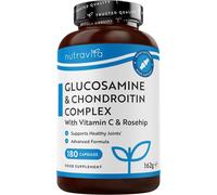 Glucosamina Solfato E Condroitina Complesso - Con Vitamina C, Estratti Di Cinorr