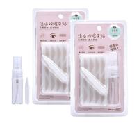 Glue-Free Invisible Double Eyelid Sticker, 2025 New Waterproof Invisible Double Eyelid Tape, Waterproof Invisible Double Eyelid Tape - Natural Fiber Lace Eyelid Lifter Strips (2pcs*Large)