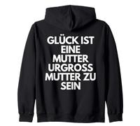 Glück Ist Eine Mutter Urgroßmutter Zu Sein - German Mom Gift Felpa con Cappuccio