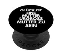 Glück Ist Eine Mutter Urgroßmutter Zu Sein - German Mom Gift PopSockets PopGrip Adesivo