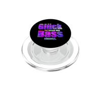Glück ist wenn der Bass einsetzt Glitch PopSockets PopGrip per MagSafe