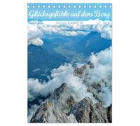 Glücksgefühle auf dem Berg - Highlight Zugspitze (Tischkalender 2026 DIN A5 hoch), CALVENDO Monatskalender: Magische Momente auf der Zugspitze - wo ... und Fernsicht das Herz höher schlagen lassen.