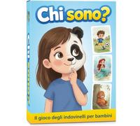 GLÜCKSWOLKE - Chi sono? Indovina chi gioco per bambini I Giochi per bambini dai 5, 6, 7, 8, 9 anni I Giochi da viaggio I Regalo bambina e bambino I Giocattoli e Regali bimbo e bimba I Gioco di carte