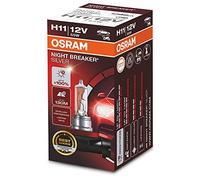 OSRAM NIGHT BREAKER LASER H11, next generation, +150% di luce, lampada da proiettore alogena, 9005NL-HCB, 12V, auto, (1 lampada)