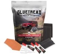 GlueTread, kit di riparazione pneumatici 4 x 4, kit di riparazione pneumatici laterali per veicoli fuoristrada 4x4, formula in gomma migliorata, nessun acceleratore necessario, tempo di asciugatura 10
