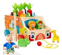 Glugahrif Giocattolo per abilità motorie per bambini | Gioco di selezione della carota per la prima infanzia | Giocattolo educativo per bambini a partire da 1 anno