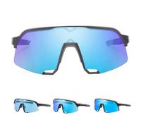 Glugahrif Occhiali da sole fotocromatici, protezione UV, per bici da corsa e attività all'aperto, unisex, per corsa, trekking, sport di montagna, pesca e uso quotidiano