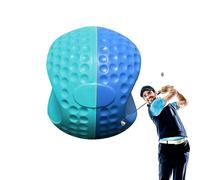 Glugahrif Palla da allenamento da golf per lo slancio, correttore posturale - Bullone portatile per il miglioramento della tecnologia di impatto sul campo da golf all'aria aperta, verde