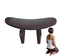 Glugahrif Sgabello per Preghiera,Sgabello Ergonomico Per Meditazione | Sgabello In Legno Comodo e Versatile per Culto Raduni Spirituali Pratiche di Consapevolezza Chiesa e Casa